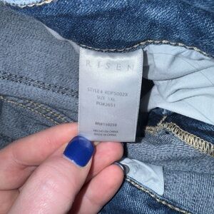 Risen Women's Classic Blue Denim Jeans